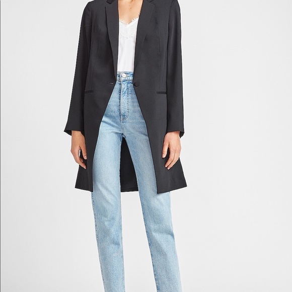 Express Jackets & Blazers - Express Long Boyfriend Blazer XXS